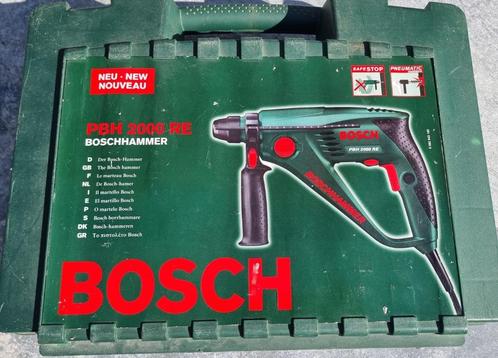 Bosch PBH 2000 RE Boorhamer, Doe-het-zelf en Verbouw, Gereedschap | Boormachines, Gebruikt, Boor- en/of Breekhamer, 600 watt of meer