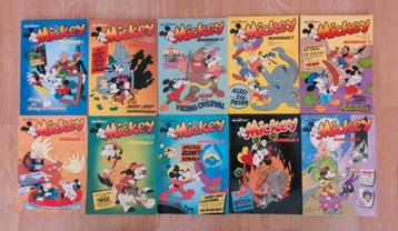 Disney, mickey maandblad, 10 stuks. beschikbaar voor biedingen