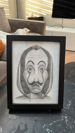 Mooie Tekening zelfgemaakt  ( La Casa de papel), Ophalen of Verzenden