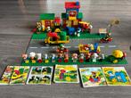 Lego Fabuland setjes poppetjes en huisjes met wegplaten, Ophalen of Verzenden, Gebruikt, Losse stenen, Lego