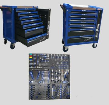 gereedschapswagen 8 laden6 gevuld pro met flexset beschikbaar voor biedingen
