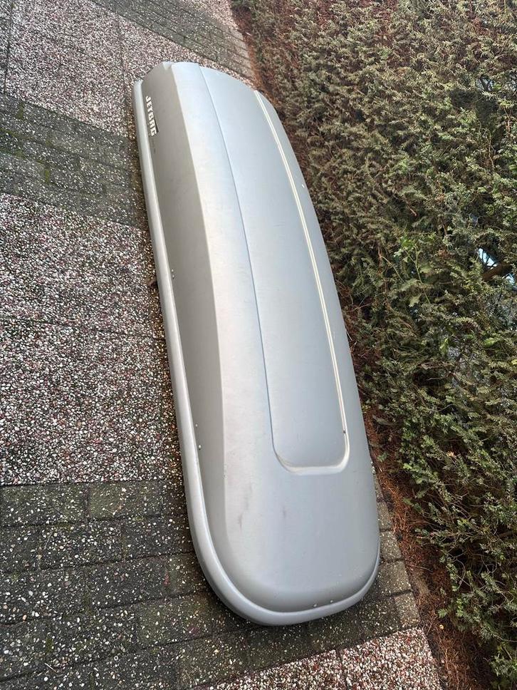 Oudere Jetbag Liberty 700 dakkoffer - voor een prikkie!, Auto diversen, Dakkoffers, Gebruikt, Ophalen