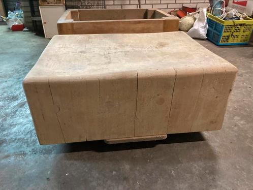MEGA Slagers hakblok, Antiek en Kunst, Curiosa en Brocante, Ophalen