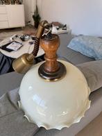 Antiek lamp met uitschuifbare arm een diameter van 38 cm, Ophalen