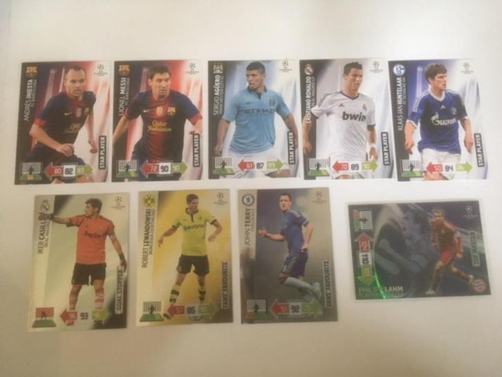 Panini Adrenalyn Champions League 2012-13, Hobby en Vrije tijd, Stickers en Plaatjes, Zo goed als nieuw, Plaatje, Verzenden