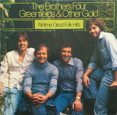 LP: The Brothers Four – Greenfields & Other Gold, Cd's en Dvd's, Vinyl | Pop, Gebruikt, 1960 tot 1980, 12 inch, Ophalen