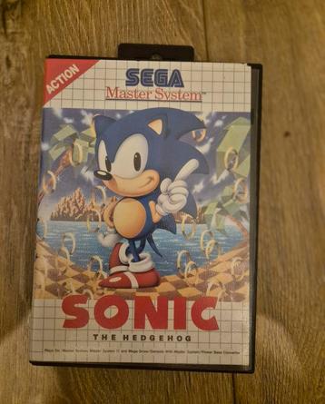 Sonic the Hedgehog - Sega Master System beschikbaar voor biedingen