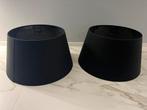 Lampenkappen, 2 stuks, Huis en Inrichting, Lampen | Lampenkappen, Ophalen, 25 tot 50 cm, Zwart, Rond