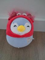 Knuffel Miniso pinguin rood blauw vogel schattig L579, Ophalen of Verzenden, Zo goed als nieuw, Overige typen