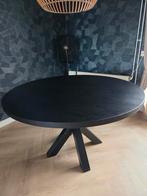 Piet Klerkx Ronde Eettafel - 130cm Eikenhout, Ophalen, Gebruikt, Modern, Vier personen