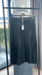EST’SEVEN - mt xxl - echt leer - nieuw - rok plissé, Kleding | Dames, Rokken, Zwart, Maat 46/48 (XL) of groter, Nieuw, Ophalen of Verzenden