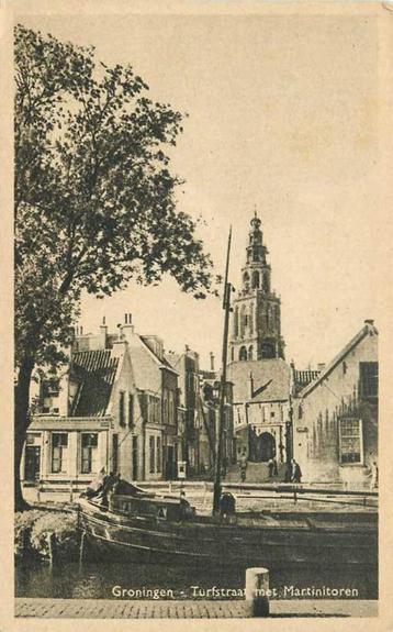 (300-284-041) Groningen Turfstraat met Martinitoren beschikbaar voor biedingen