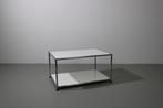 USM Haller salontafel, 75x50 cm, wit, 50 tot 100 cm, Minder dan 50 cm, Rechthoekig, Metaal