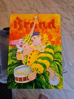 Brand Bier Reclamebord met Clown, Antiek en Kunst, Ophalen of Verzenden