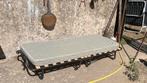 Logeerbed eenpersoons opvouwbaar 1 m 95 bij 80 cm, Eenpersoons, Ophalen of Verzenden, Zo goed als nieuw, 80 cm