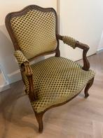 Franse vintage fauteuil in Louis XV-stijl, Ophalen of Verzenden