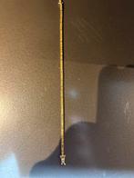 Geelgouden tennisarmband te koop. Diamanten., Geel, Ophalen of Verzenden, Zo goed als nieuw, Nvt