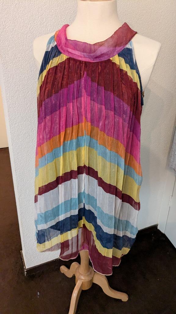Fleurig tuniek - Club - L, Kleding | Dames, Blouses en Tunieken, Zo goed als nieuw, Maat 42/44 (L), Overige kleuren, Verzenden