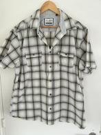 Overhemd grijs met geel maat 2XL, Kleding | Heren, Grote Maten, Overhemd, Angelo Litrico, Geel, Ophalen of Verzenden