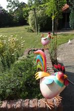 nieuw - grote haan en kip van metaal - samen 60 euro, Huis en Inrichting, Woonaccessoires | Overige, Ophalen of Verzenden, Nieuw