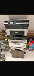 2 boxen, 1 versterker, dvd spelers, videorecorder en 2 print, Computers en Software, Printers, Ophalen, Zo goed als nieuw, Kopieren