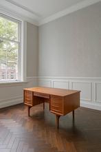 Vintage Teak Deens Bureau, Ophalen, Gebruikt, Bureau