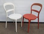 10 x Kunststof terrasstoelen terras bistro cafe stoelen tuin, Kunststof, Ophalen of Verzenden, Zo goed als nieuw, Vijf, Zes of meer stoelen