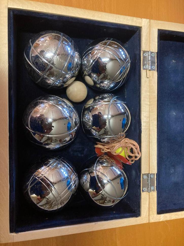 Jeu de Boules Set in Koffer, Sport en Fitness, Bowlen, Gebruikt, Bal, Ophalen of Verzenden