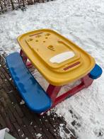 Kleurrijke picknicktafel voor kinderen, Ophalen, Gebruikt