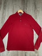 Zgan polo van Tommy Hilfiger maat M Slim Fit, Maat 48/50 (M), Zo goed als nieuw, Rood, Tommy Hilfiger 