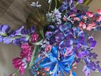 Vazen inclusief kunstbloemen, Huis en Inrichting, Woonaccessoires | Kunstplanten en Kunstbloemen, Ophalen, Zo goed als nieuw, Binnen