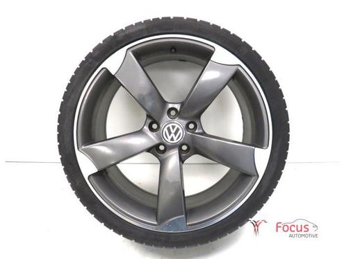 Velg + Band van een Volkswagen Scirocco, Auto-onderdelen, Banden en Velgen, Personenwagen, Gebruikt, 6 maanden garantie, 12 maanden garantie