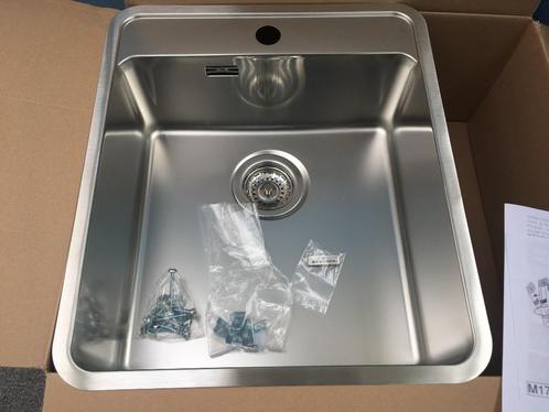 Reginox Ohio 4040 Tapwing Spoelbak RVS, Huis en Inrichting, Keuken | Keukenelementen, Nieuw, Minder dan 100 cm, Minder dan 50 cm