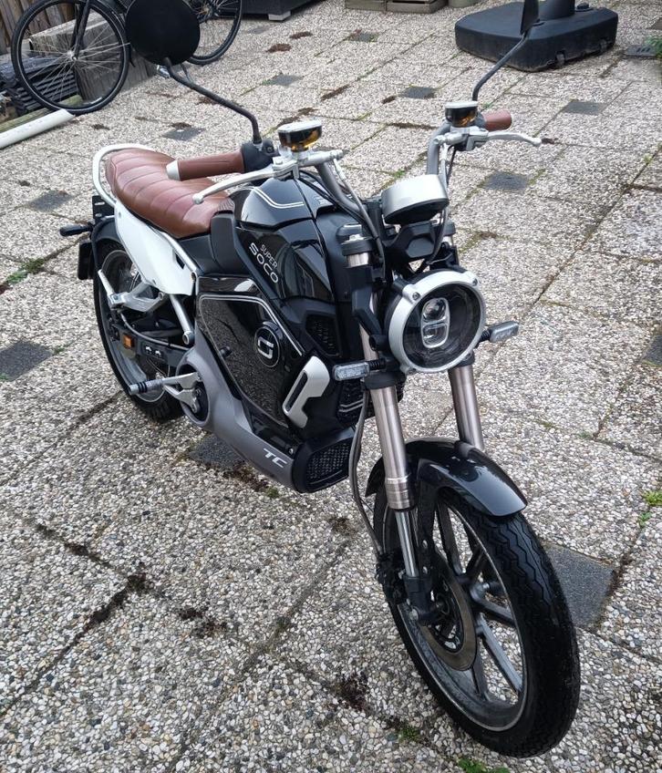 Super soco tc elektrische brommer 2019, Fietsen en Brommers, Brommers | Crossbrommers, Gebruikt, Overige merken, Ophalen