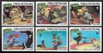 DISNEY, Turks & Caicos 1981, Kerst, postfris., Postzegels en Munten, Postzegels | Thematische zegels, Ophalen of Verzenden, Postfris