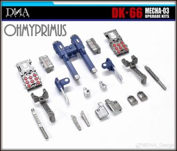 [𝗣𝗿𝗲-𝗼𝗿𝗱𝗲𝗿] DNA Design DK-66 DK66 MECHA 03 Upgrade beschikbaar voor biedingen