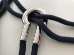 NIEUW Claudia Strater bindkoord riem l-xl-xxl blauw zilver, Overige kleuren, Verzenden, Nieuw, Tailleriem