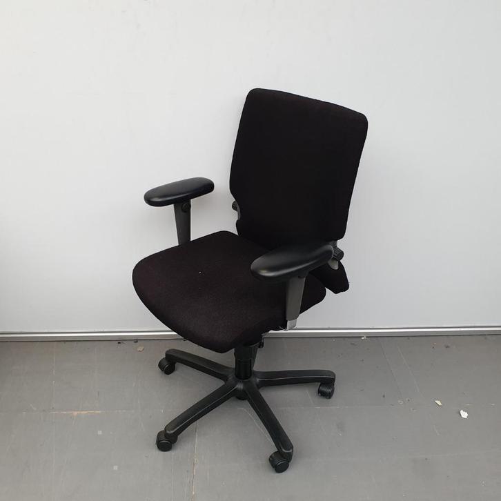 Comforto 77 bureaustoel kantoorstoel met zwarte stof, Huis en Inrichting, Bureaustoelen, Nieuw, Zwart, Ophalen of Verzenden