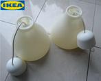 Te koop twee Melodi hanglampen van Ikea (hoogte: 26 cm)., Minder dan 50 cm, Kunststof, Modern, Ophalen of Verzenden