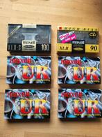 5 MAXELL cassettebandjes XL II-S 100, 2 t/m 25 bandjes, Overige genres, Ophalen of Verzenden, Voorbespeeld