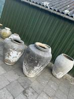Oude potten Olijfpot, Ophalen
