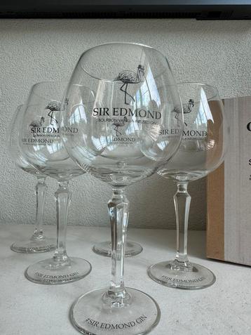 Sir Edmond Gin & Tonic glazen set van 6 beschikbaar voor biedingen