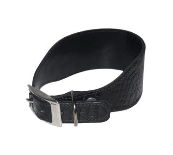 ALOKÉ Greyhound Halsband Zwart Nekomtrek 37,5-43 cm KOOPJE! beschikbaar voor biedingen