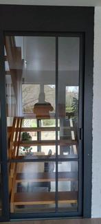 Nieuwe: Stompe binnendeur metaallook, Doe-het-zelf en Verbouw, Kozijnen en Schuifpuien, Ophalen, Hout, 75 tot 150 cm, Deurkozijn