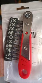 €16 incl verz: Mini-ratelsleutel magnetisch kruiskopschroef, Verzenden, Nieuw