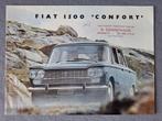 Brochure FIAT 1500 'Confort' - 1967 NL, Ophalen of Verzenden, Overige merken