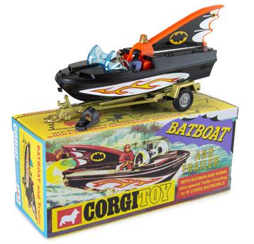 Batman Bat Boat en Trailer  schaal 1/50 CORGI New Ref . 107 beschikbaar voor biedingen