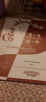 VOLKSLIEDEREN BAND 2 JOH DE HEER OP CIJFERACCOORDEN, Gebruikt, Orgel, Ophalen of Verzenden, Thema