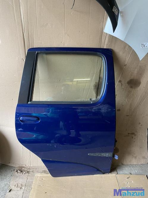 Toyota Yaris VERSO blauw rechts rechter achter deur portier, Auto-onderdelen, Carrosserie en Plaatwerk, Deur, Toyota, Gebruikt