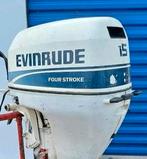 Evinrude 15 pk 4 takt langstaart Op afstandbediening, Watersport en Boten, Buiten- en Binnenboordmotoren, Ophalen, 10 tot 30 pk